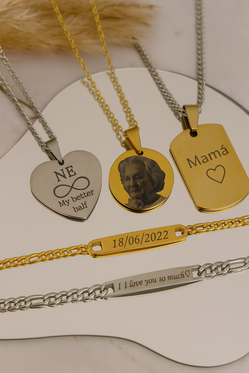 “Recuerdo Vivo” – JOYA FOTOGRABADA PERSONALIZABLE (COLLAR / PULSERA)